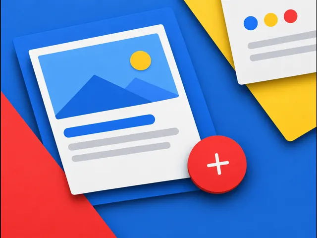머티리얼 디자인 — AI로 만든 예시 일러스트